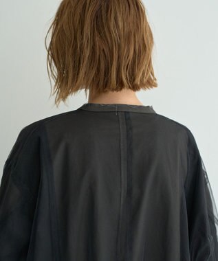 YECCA VECCA 【リバーシブル】2wayミリタリーコート Charcoal Gray