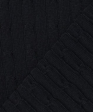 J.PRESS LADIES Vis/Peスパーク クルーネック カーディガン ネイビー系