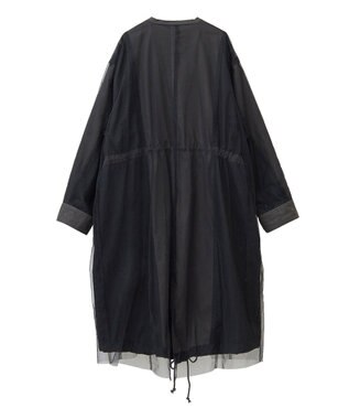 YECCA VECCA 【リバーシブル】2wayミリタリーコート Charcoal Gray