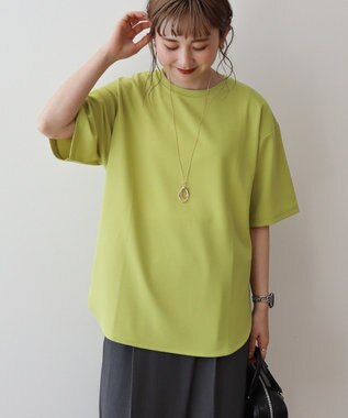 AMERICAN HOLIC ジョーゼットラウンドヘムトップス Pistachio