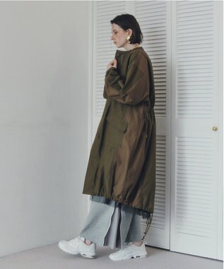 YECCA VECCA 【リバーシブル】2wayミリタリーコート Khaki