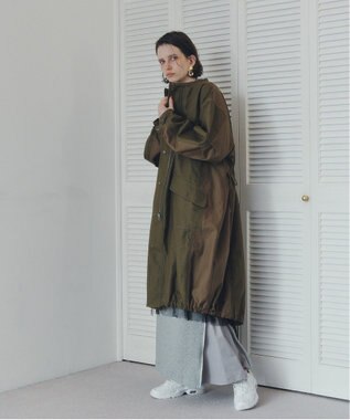 YECCA VECCA 【リバーシブル】2wayミリタリーコート Khaki
