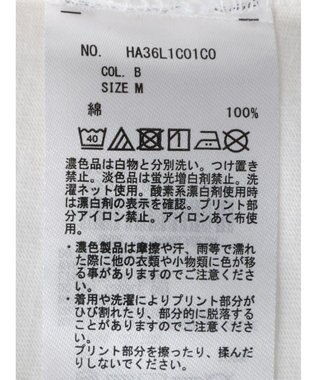 AMERICAN HOLIC フォトプリント半袖カットプルオーバー B