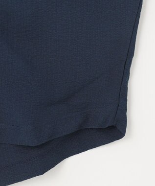 ANY L ミニサッカードルマンスリーブカットソー ネイビー