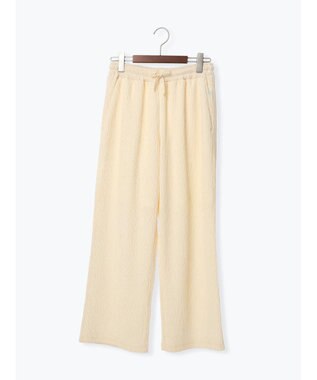 Te chichi カットクレープイージーパンツ《2026 SUMMER LOOK item》 オフホワイト
