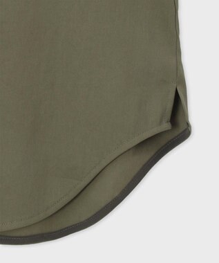 Paul Smith ツイル 半袖ブラウス オリーブ