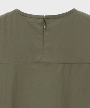 Paul Smith ツイル 半袖ブラウス オリーブ