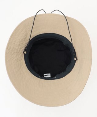 UNFILO FINE MOVE アシンメトリー ハット ベージュ
