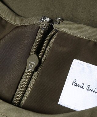 Paul Smith ツイル 半袖ブラウス オリーブ