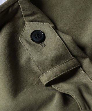 Paul Smith ツイル 半袖ブラウス オリーブ