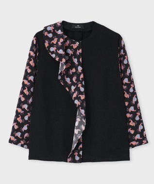 Paul Smith 【オンラインショップ限定】Mini Burle Paisleyブラウス ブラック