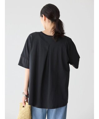 AMERICAN HOLIC 接触冷感バックタックカットプルオーバー Black