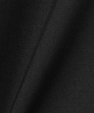 ICB 【洗える】T/Wベネシャンストレッチ カーブパンツ ブラック系