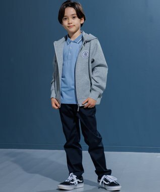 J.PRESS KIDS 【140-170cm】コットンストレッチ ロングパンツ ネイビー系