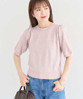 Green Parks ・ｓｗｉｎｇ　ｂｙ　ハート柄クルーニット