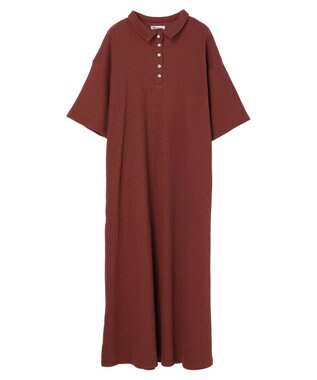 CRAFT STANDARD BOUTIQUE ワッフルワンピース Brick Red