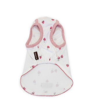 PET PARADISE ペットパラダイス はじめて タンクトップ 《いちご》 小型犬 ホワイト