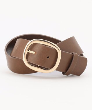 ANY バックルデザインワイドベルト