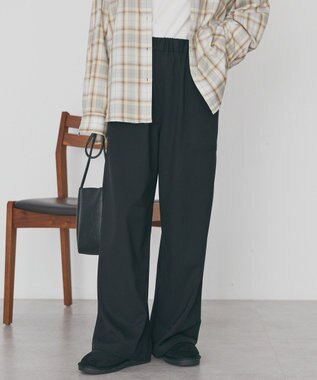 AMERICAN HOLIC 【イージーケア】ベイカーリラックスパンツ