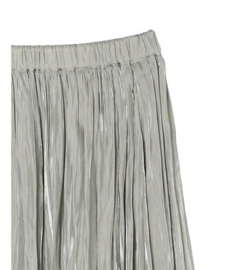 earth music&ecology シャイニーギャザースカート Mint