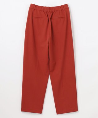 ANY L 【裏起毛/ウエストゴム】ウォームテーパードパンツ オレンジ