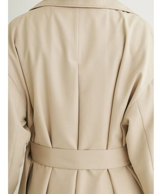 Green Parks ・ＥＬＥＮＣＡＲＥ　ＤＵＥ　コクーンスリーブトレンチコート Beige