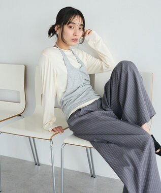 CRAFT STANDARD BOUTIQUE 2点セット/ホルターネック+ロンTee Ivory