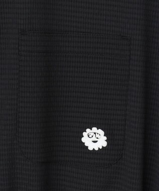 PW CIRCULUS 【高通気 / 軽撥水 / 軽量のDotAir 使用】【WOMEN】バンドカラーワンピ ゴルフウェア レディース ブラック系