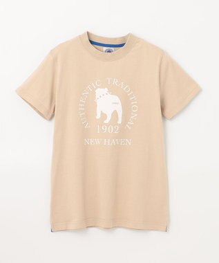 J.PRESS KIDS 【140-170cm】バックブル1902ロゴ Ｔシャツ ベージュ系