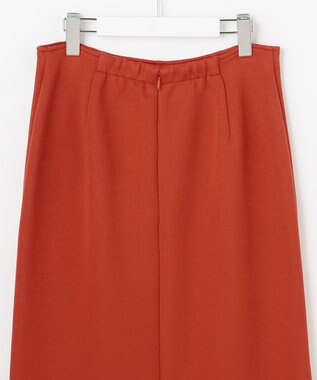 J.PRESS LADIES S ダンボールジャージー ナロー スカート オレンジ系