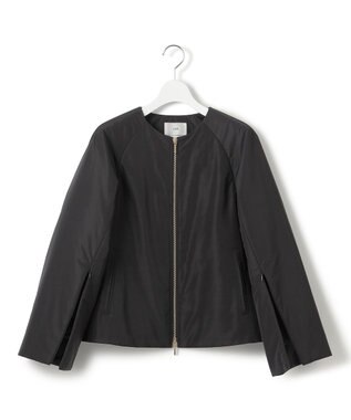 23区 【23区×Oggiコラボ /撥水加工】中綿 パディングタフタ ジャケット ブラック系