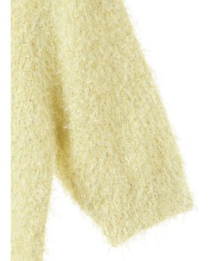 Green Parks ａ．ラメシャギーニットプルオーバー Yellow