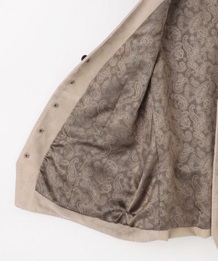 JOSEPH ABBOUD 【ゴートスウェード/軽量/ソフト/ストレッチ】ゴートスウェード ベスト ライトグレー系