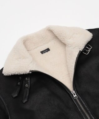 WEGO 【25年秋冬新作/ユニセックス着用ITEM/MLサイズ展開】B－3ジャケット ブラック