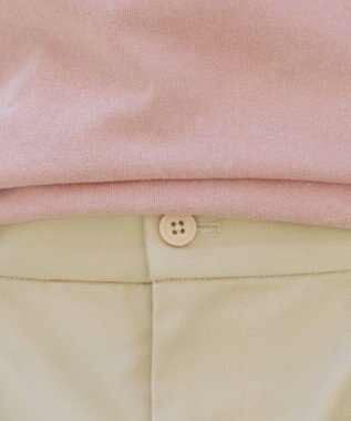 WEGO キーチャーム付きチノカーブパンツ ベージュ