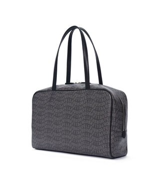 PELLE BORSA ミディアムボストン Grise グリーズ 9115 ブラック