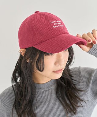 Green Parks ｅｖｅｒｙｗａｌｋ．コーデュロイロゴキャップ