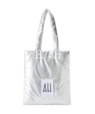 AMERICAN HOLIC 26AWパテッドホリホリトートバッグ Silver