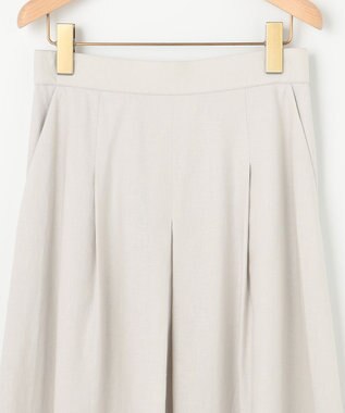 組曲 リネンレーヨン スカート グレージュ系