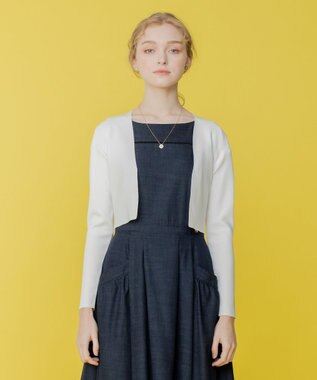 TOCCA 【洗える！】SQUARE BOLERO ボレロ アイボリー系