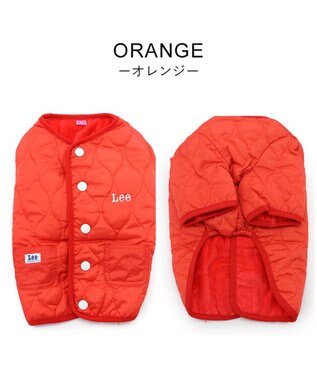PET PARADISE Lee 背中開き ジャケット 《オレンジ》 小型犬 オレンジ