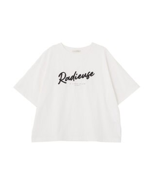 Green Parks さがら刺繍Ｔシャツ White