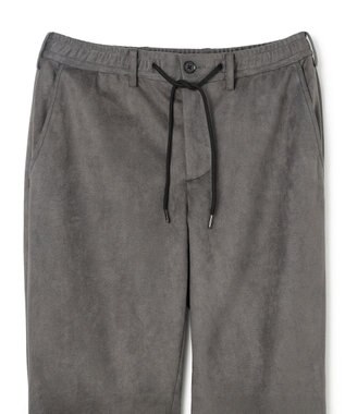 JOSEPH HOMME 【WEB・一部店舗限定  】レザーライクポンチ　ドロスト付テーパードパンツ / PEGG CONVERTIBLE グレー系