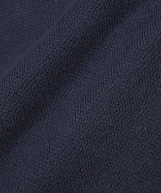 AMERICAN HOLIC ソフトコットンスウェットライクニットトップス ダークネイビー