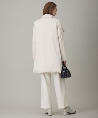 ICB ADSダウン スタンドカラーコート トープ系