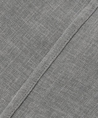J.PRESS LADIES 【セットアップ対応】MELANGE ライトツイル クルーネック ブラウス ライトグレー系
