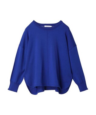 AMERICAN HOLIC センターシームラウンドニットプルオーバー Blue