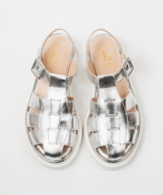 BONTRE 【LucaGrossi/ルカグロッシ】タンクソールグルカサンダル/H024S DTAL-US シルバー