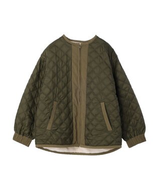 AMERICAN HOLIC キルポカリバーシブルキルティングミディコート Khaki