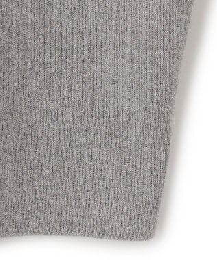 uncrave カシミヤブレンドニット ジップアップブルゾン グレー